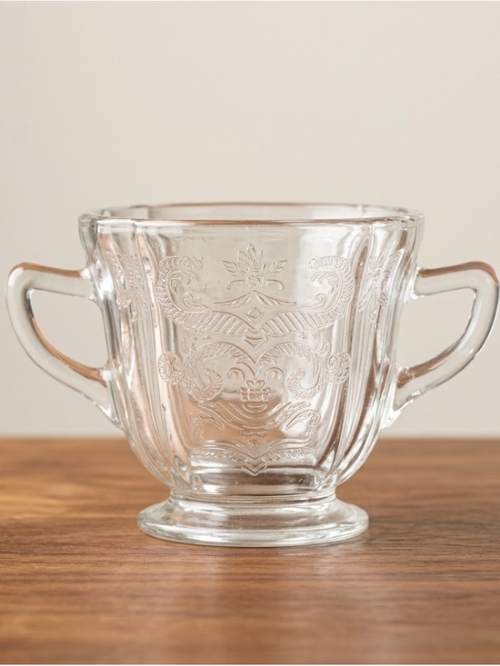 federal glass Other - Federal Glass Patrician Clear Open Sugar Bowl Depression Glass